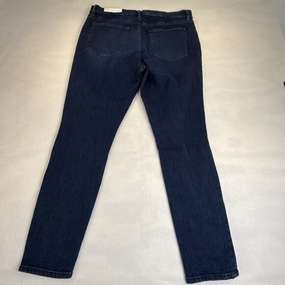 Loft Outlet Womens Mid Rise Medium Wash Skinny Jeans Size 14 - NWTs - Picture 7 of 13